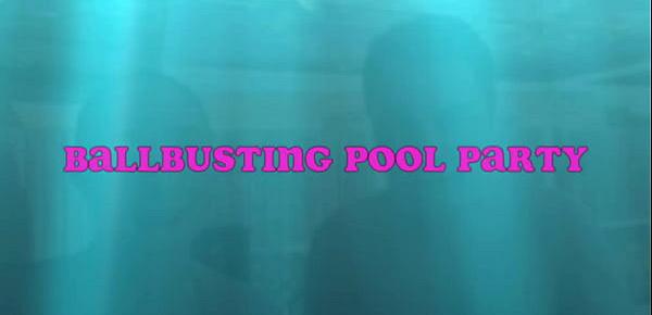  Ballbusting Pool Party